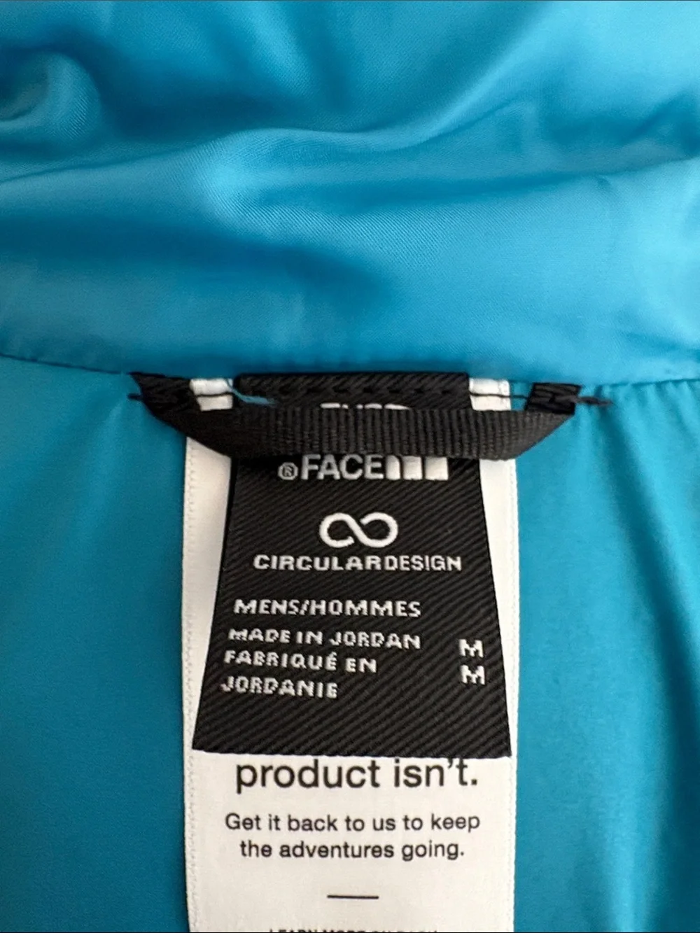 The North Face NWT Thermoball Insulated Teal Blue Quilted Puffer Jacket Size Med